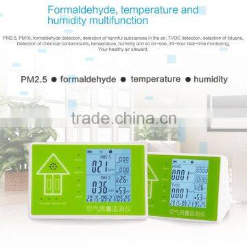 Ohmeka Pm2.5 Pollution Sensor Smoke Gas Detector at Home or Outdoor Using Wth Best Price