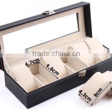 C34 ANPHY 6 Pcs Watch Box High Grade Leather Flannelette Display Case photo-5