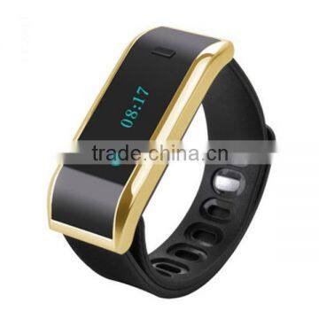 2015 New IP67 Waterproof OLED Screen Smart Wristband Watches TW07 Bluetooth 4.0 Smartband Sport Bracelet Self Selfie Controller