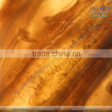 Backlight Yellow Agate Translucent Countertop For Bar Countertop