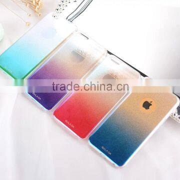 Gradient Glitter rhinestone Bling Case for iPhone 6Plus Soft TPU Rubber Back Cover for iPhone 6s Plus SLD Star Series MT-5804