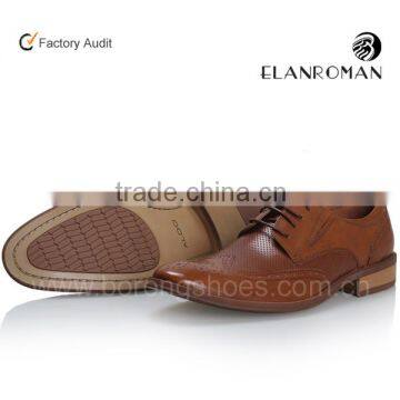 New Design Men Dress Leather Shoe Brogues Design Man Business Office Shoes photo-2