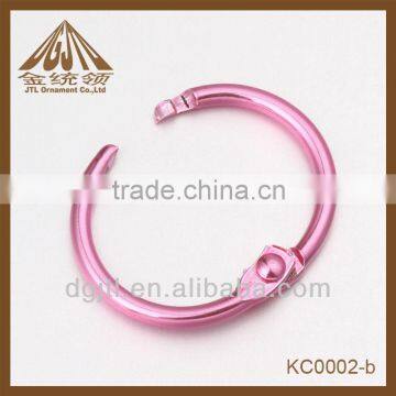 color iron metal book ring