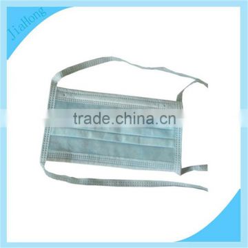 non-woven 3 ply pleated polypropylene anti flu face mask