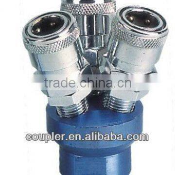 Nitto type quick coupler with aluminum socket