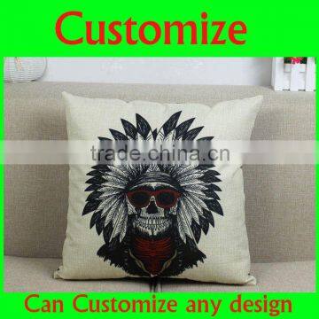 China factory supplier wholesale fashion 100% cotton super soft fashion back cushion cushion cover fabric pillow cover