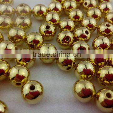 High Quality Sparkling Gold -Plating!! Acrylic CCB Beads for Chunky jewely Necklace Decoration