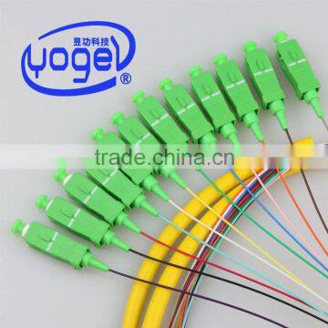 0.9mm best price optic fiber SC APC amp branching device Fiber Optical Patch Cord