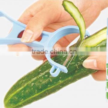 ABS+S/S 14*6.7 New product kitchen gadgets stainless steel potato peeler/carrot peeler