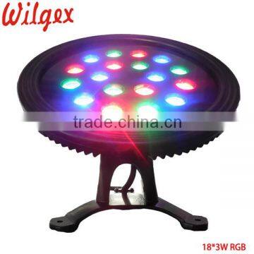 IP68 DMX RGB 3in1 underwater led lights for fountains