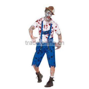 Sexy Men Cosplay Costumes Adult Halloween Horror Blood Zombie Costume