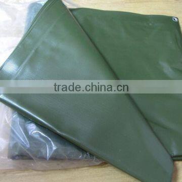 560gsm , 600gsm green color pvc tarpaulin truck cover sheet for any size avaliable