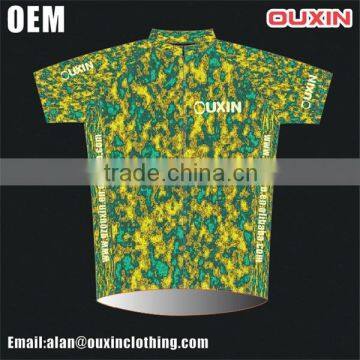 OEM China factory sublimaite unique cycling jersey