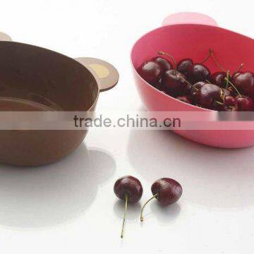 cheap small plastci recycle bowl /plastic fruit bowl