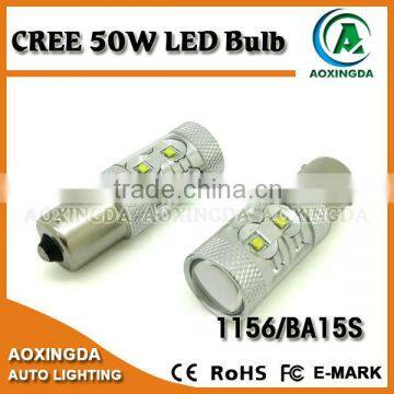 BAU15S C.R.E.E XBD 50W super bright car LED bulb