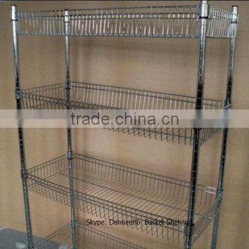 Commercial Metal Steel Rolling Storage Shelving Rack metal rack shelving