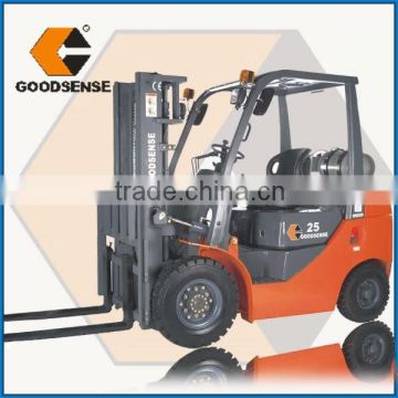 China supplier 2.5ton LPG or Gasoline forklift trucks for sale