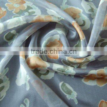 printed silk chiffon