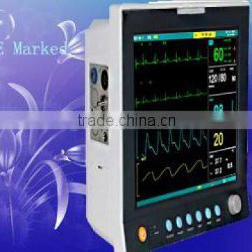 Medical Equipment Six Parameter Monitor 12.1inch Touch Screen CE Marked ICU Bed Monitoring photo-3