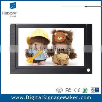 motion sensor activated 7 inch lcd flint stone point of purchase repeat one ad player