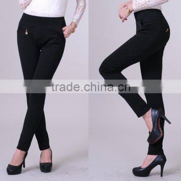 OEM service Wholesale high quality skinny pants/new fashion ladies tight trousers for office ladies