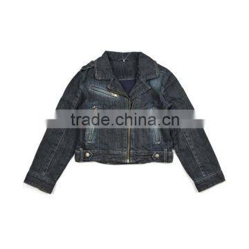 New 100%cotton Fashion denim jeans coat