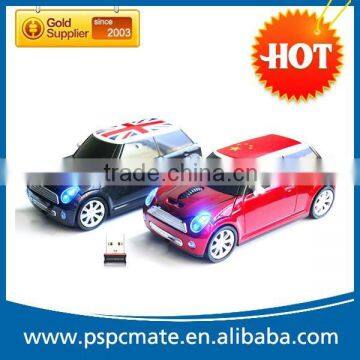 2.4G cordless computer car mouse as promotional gift