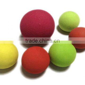 customized eva foam] ball pink purple yellow blue orange 50mm dia