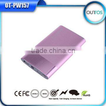 2015 promotion gift credit card power bank 6000mAh super slim power bank for USA market