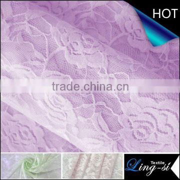 Polyester Mesh Lace Fabric Design for Women DSN463