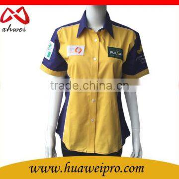 Promotion Shirts for Worker Polyester Cheap OEM Logo Worker Shirts Quality Choice photo-2