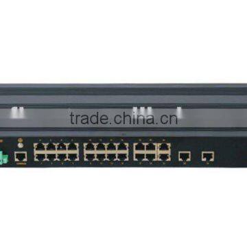 Fiber Optical industrial ethernet switch 24 ports