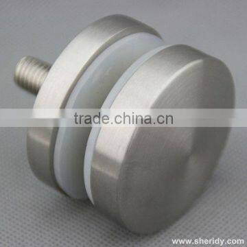 Stainless handrail glass clip