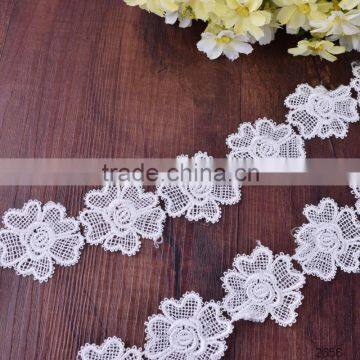 Africa guipure water soluble chemical lace trim