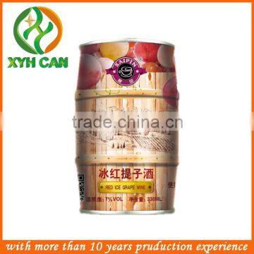 330ml Wine and alcohol drink packing tin can