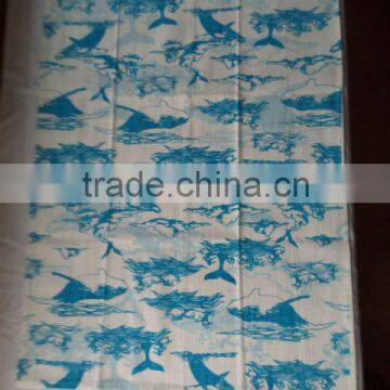 Kitchen Digital Printed Linen Tea Towel for Home Decorationl,promotion and Gift-- Sea Animal Design