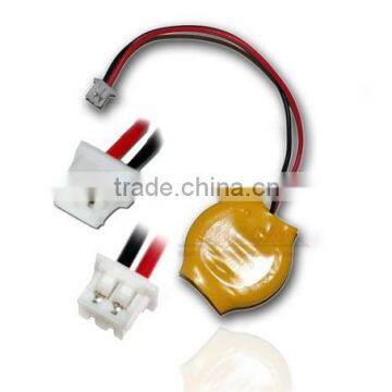 CR2016 3V wires connector button cell