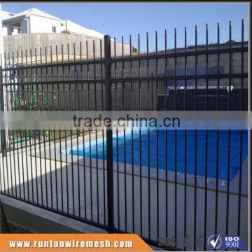 Hot dipped galvanized and powder coated ornamental fence (Tread Assurance)