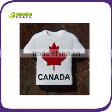 Polyresin Canada flage fridge magnet