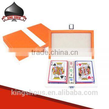 High Enddouble Playing Cards for Advertising Promotional Gift Casino Wholesale photo-4