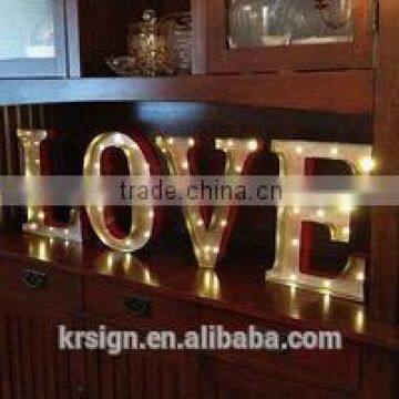 Creative Customized Mental Led Letter Sign Wholesale Price photo-2