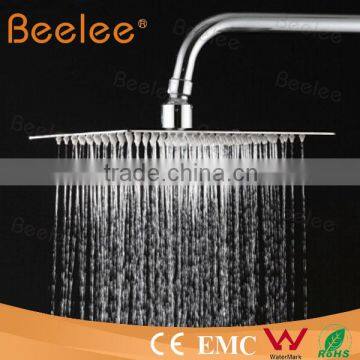 304 Stainless Steel Bathroom Top Square Rain Shower Heads