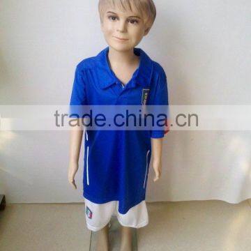 custom wholesale confortable kids soccer wear