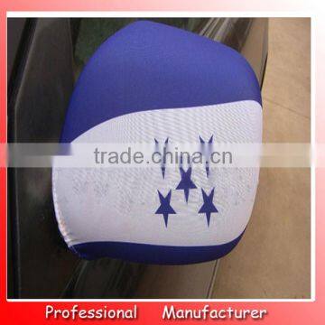 custom car mirror cover,26*28cm advertising flag cover,car wing cover