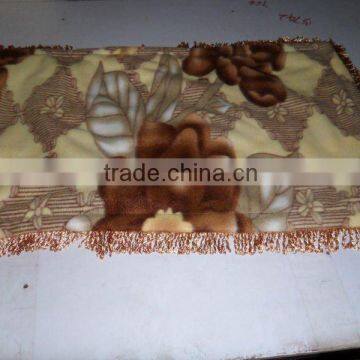 100% Polyester 3pcs Fleece Bedsheet Set