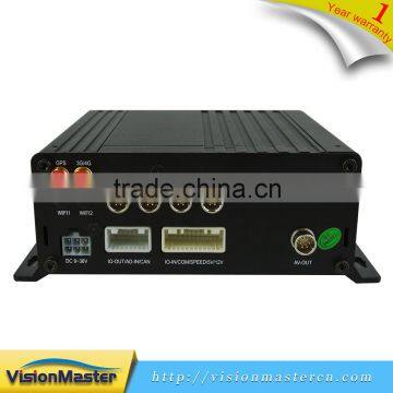 4CH ONVIF IP Cameras 1080P 720P Vehicle NVR