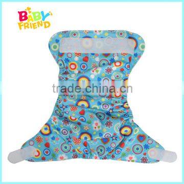 2015 New Designs Hook And Loop Fastener Baby Cloth Diaper photo-2