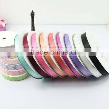 Wholesale 1/2 Inch 13mm Polyester Double Sided Satin Ribbon photo-4