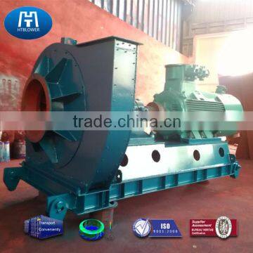 High pressure coal gas boosting and conveying centrifugal fan