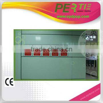 shopping mall kiosk e-paper display for POP decca advertisement